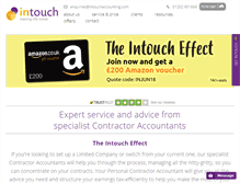Tablet Screenshot of intouchaccounting.com